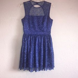 Royal Blue Party Dress